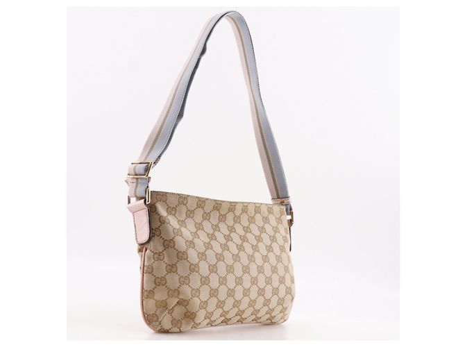 Gucci GUCCI Borsa a tracolla 189749 Marrone Rosa - vista 3