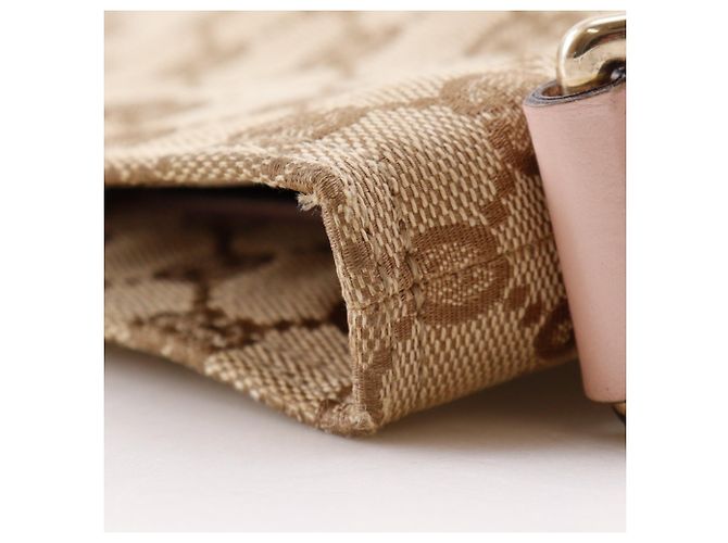 Gucci GUCCI Borsa a tracolla 189749 Marrone Rosa - vista 6