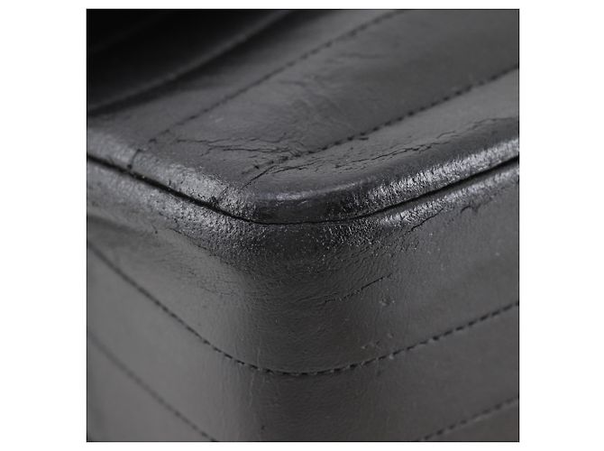 Borsa a tracolla con catena Chanel Mademoiselle Nero - vista 4