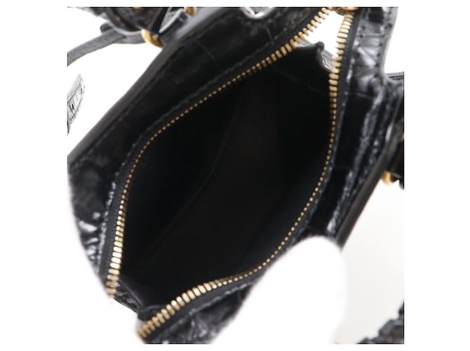 Balenciaga Neo Classic Nano Shoulder Bag/Pochette Nero - vista 6