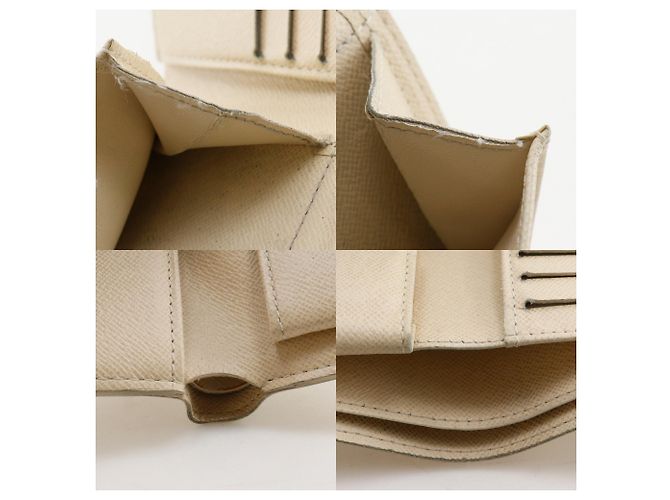Cartera bi-fold Louis Vuitton Damier Azur Blanco - vista 13