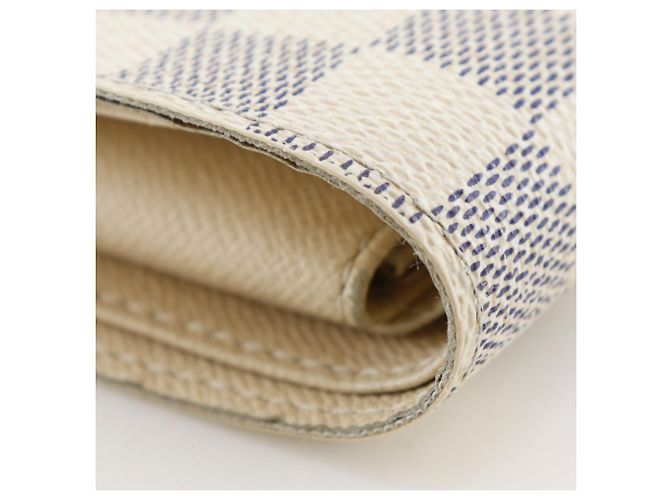 Cartera bi-fold Louis Vuitton Damier Azur Blanco - vista 5