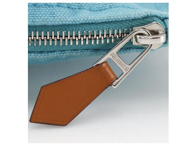 Hermès Borsa Hermes Paniedo Plat Rouge PM Blu chiaro - vista 11