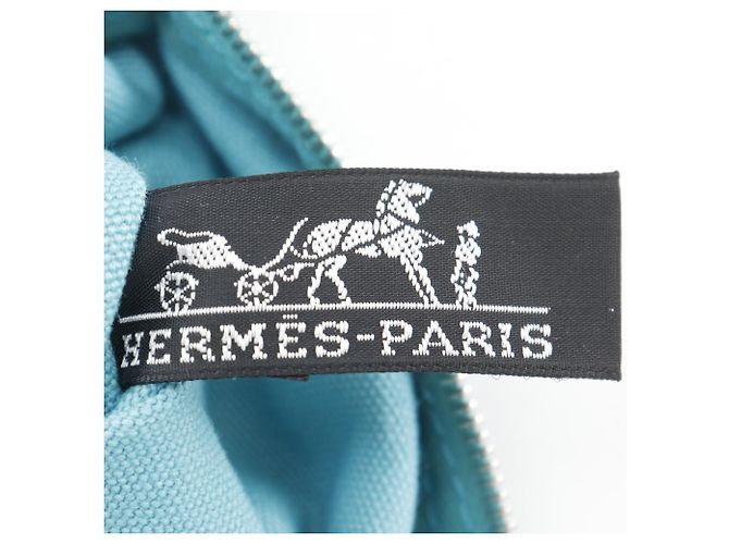 Hermès Borsa Hermes Paniedo Plat Rouge PM Blu chiaro - vista 14
