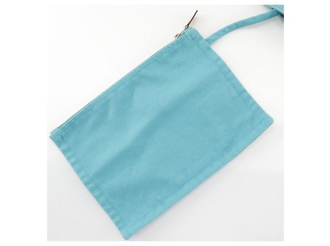 Hermès Borsa Hermes Paniedo Plat Rouge PM Blu chiaro - vista 16