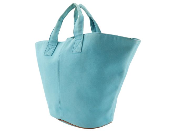 Hermès Borsa Hermes Paniedo Plat Rouge PM Blu chiaro - vista 2