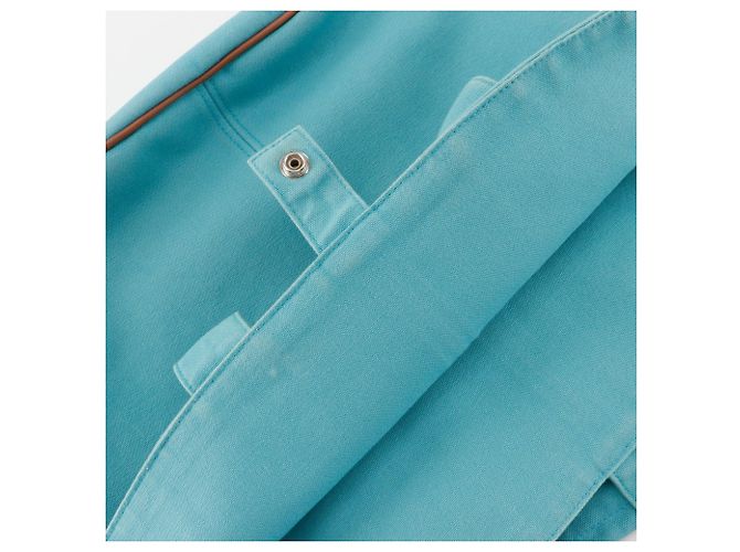 Hermès Borsa Hermes Paniedo Plat Rouge PM Blu chiaro - vista 7