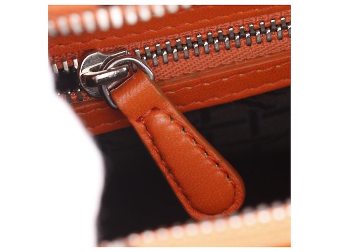 Borsa Christian Dior Lady Medium Arancione - vista 10