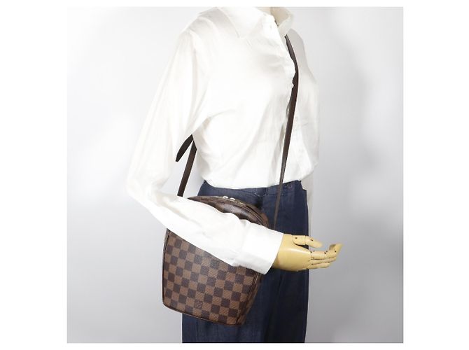 Borsa a tracolla Louis Vuitton Ipanema PM Marrone - vista 20