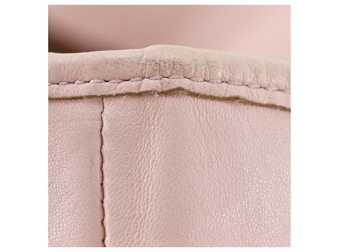 Jimmy Choo Sasha S Leder Tote Bag Pink - Ansicht 10