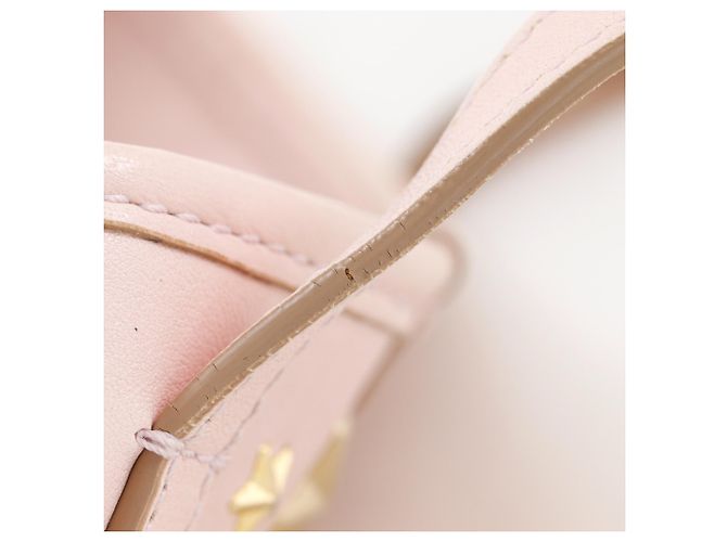 Jimmy Choo Sasha S Leder Tote Bag Pink - Ansicht 11