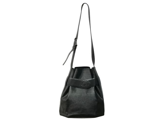 Louis Vuitton Epi Sac Depaule PM Shoulder Bag Nero - vista 2