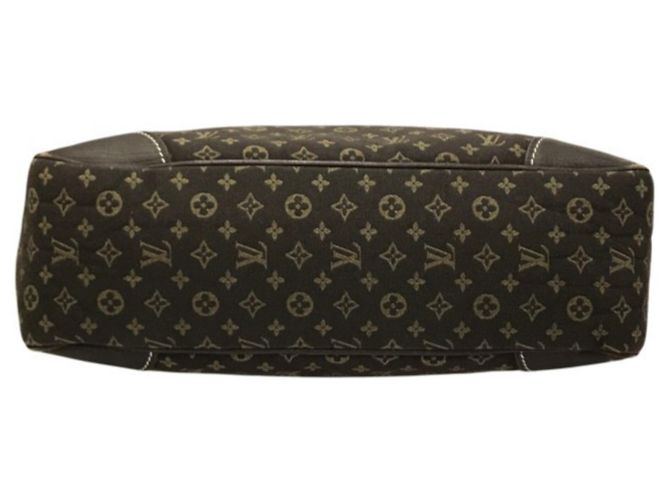 Bolsa de Ombro Louis Vuitton Monogram Mini Lin Boulogne Marrom - vista 5