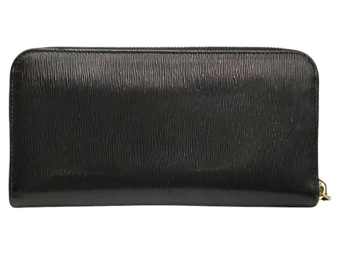 Prada Vitello Move TR Men's Long Wallet Black - view 2