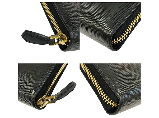 Prada Vitello Move TR Men's Long Wallet Black - view 5