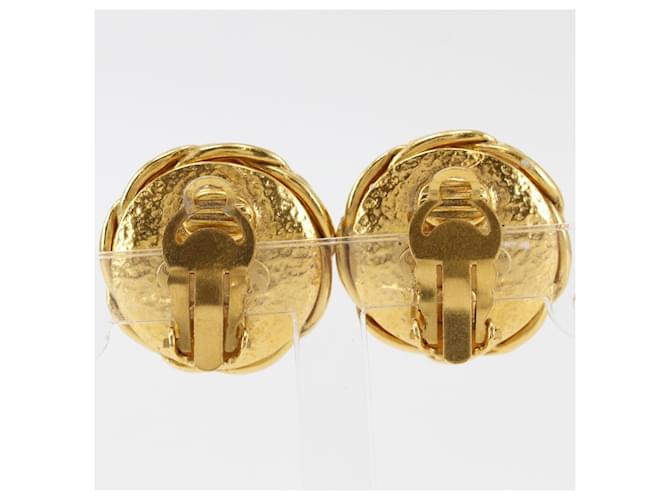 Orecchini a clip Chanel Coco Mark D'oro - vista 3