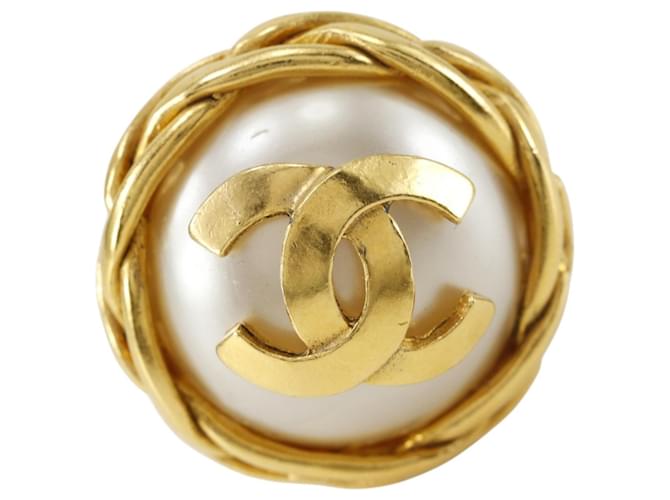 Orecchini a clip Chanel Coco Mark D'oro - vista 6