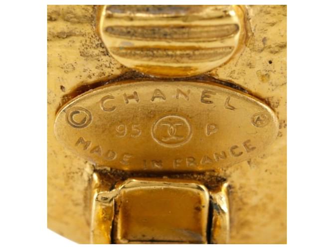 Orecchini a clip Chanel Coco Mark D'oro - vista 7
