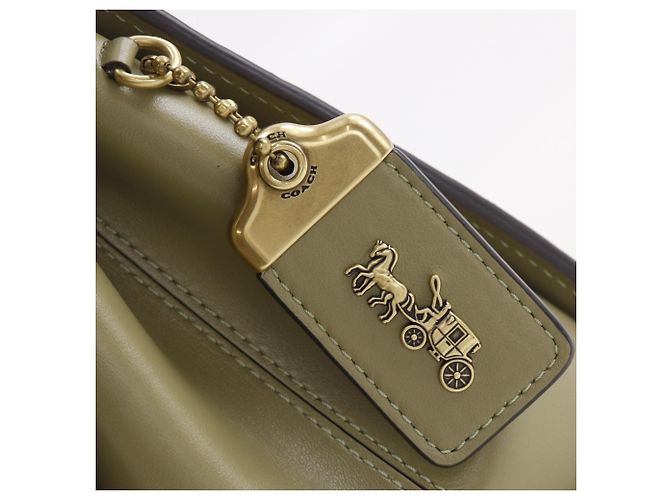 Borsa Carryall Coach Bloom Verde - vista 14