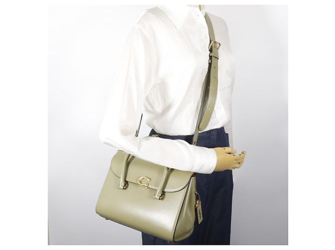 Borsa Carryall Coach Bloom Verde - vista 19