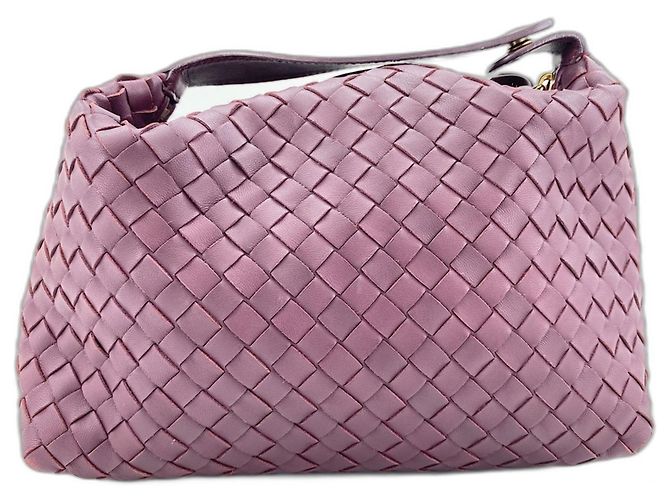Borsa Bottega Veneta viola Porpora - vista 3