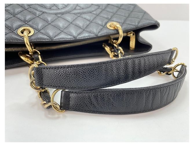 Saco Chanel GST Tote em preto - vista 10
