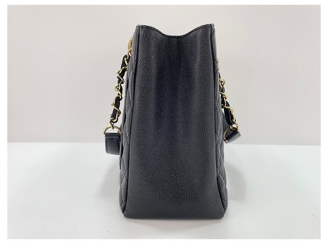 Saco Chanel GST Tote em preto - vista 6