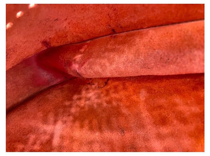 Hermès Borsa a tracolla Hermes Evelyne 3 Rosso - vista 16