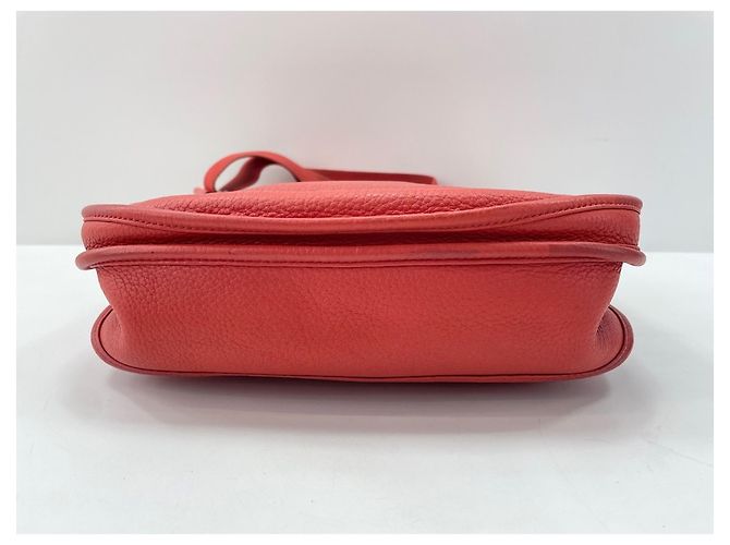 Hermès Borsa a tracolla Hermes Evelyne 3 Rosso - vista 6