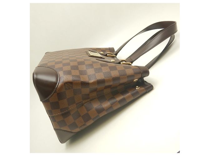 Borsa Tote Louis Vuitton Damier Hampstead PM Marrone Damier ebene - vista 4
