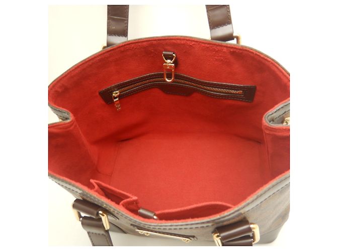 Borsa Tote Louis Vuitton Damier Hampstead PM Marrone Damier ebene - vista 6