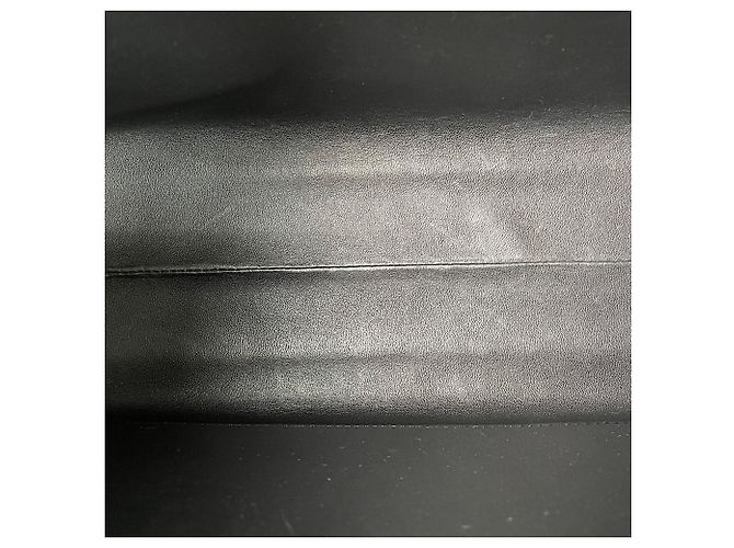Borsa Chanel in pelle goffrata Nero - vista 11