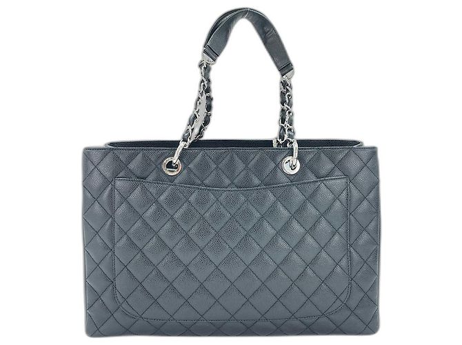 Borsa Chanel GST Tote, Black Nero - vista 3