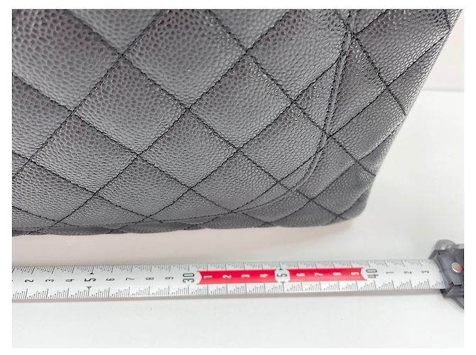 Borsa Chanel GST Tote, Black Nero - vista 4