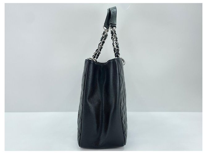 Borsa Chanel GST Tote, Black Nero - vista 5