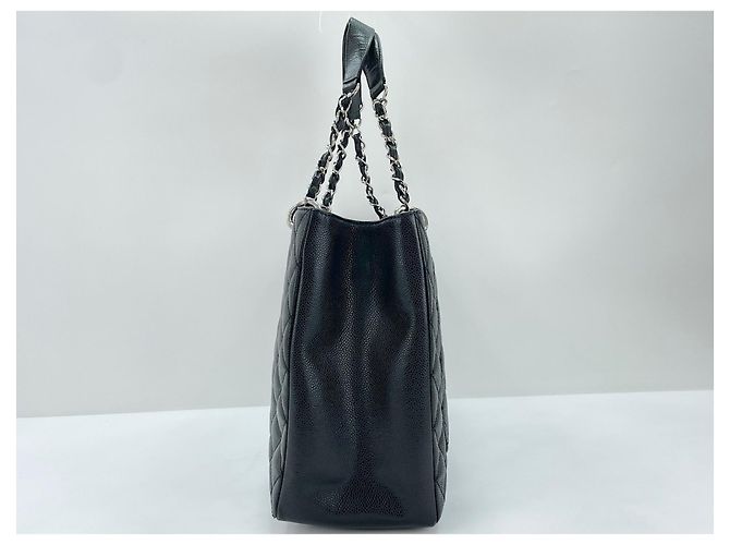 Borsa Chanel GST Tote, Black Nero - vista 6