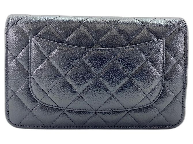 Borsa a tracolla Chanel Matelassé Nera Nero - vista 3