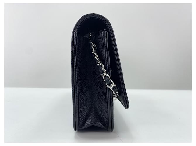 Borsa a tracolla Chanel Matelassé Nera Nero - vista 6