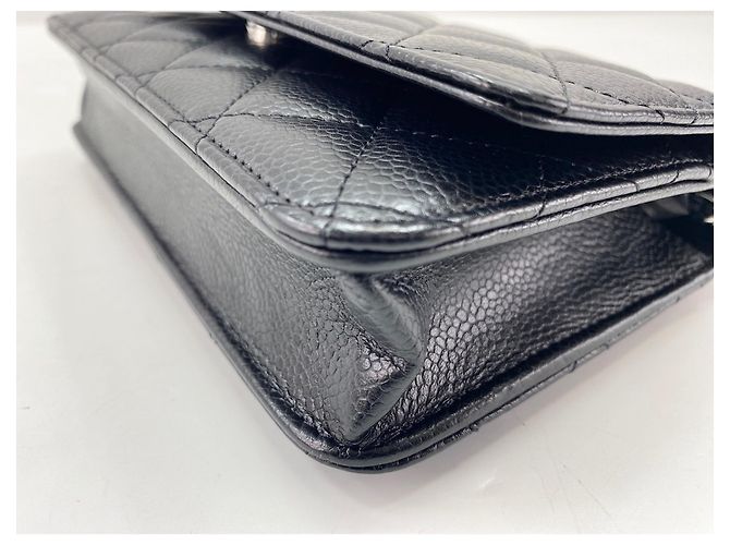 Borsa a tracolla Chanel Matelassé Nera Nero - vista 9