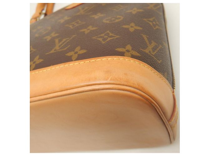 Borsa Louis Vuitton Monogram Alma Marrone - vista 15