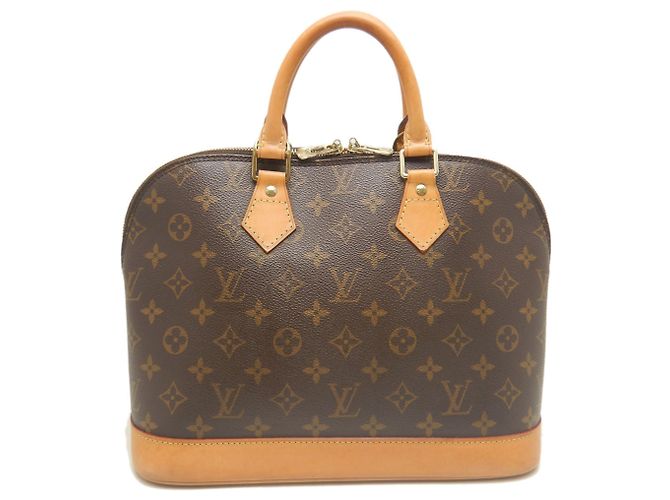 Borsa Louis Vuitton Monogram Alma Marrone - vista 2