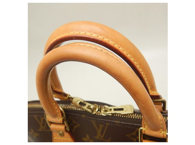 Borsa Louis Vuitton Monogram Alma Marrone - vista 7
