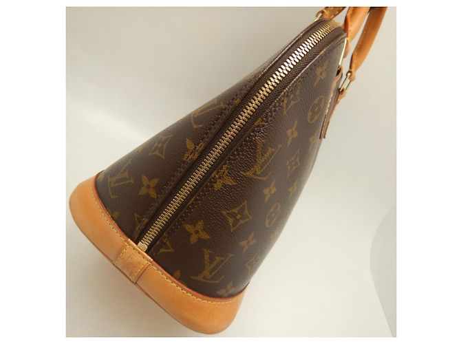 Borsa Louis Vuitton Monogram Alma Marrone - vista 9