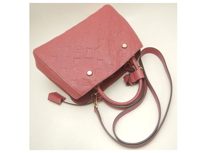 Borsa Louis Vuitton Empreinte Montaigne BB - vista 3