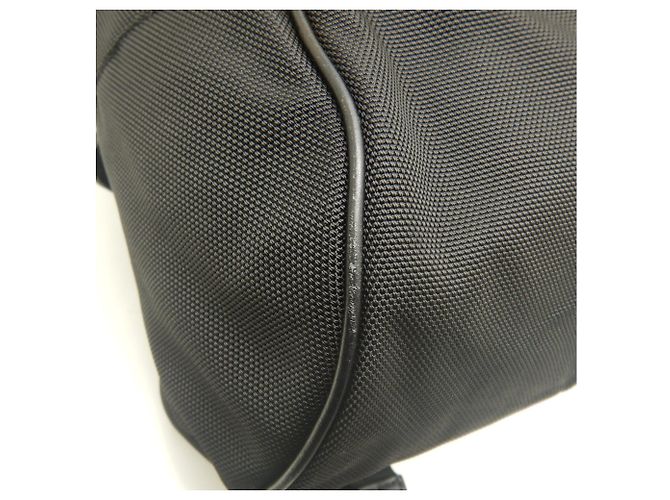Zaino Gucci Sherry Line in nylon e canvas Nero - vista 11