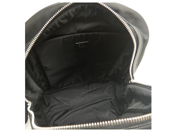 Zaino Gucci Sherry Line in nylon e canvas Nero - vista 16