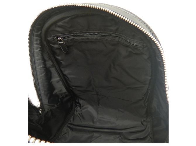 Zaino Gucci Sherry Line in nylon e canvas Nero - vista 17