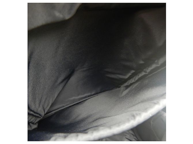 Zaino Gucci Sherry Line in nylon e canvas Nero - vista 18
