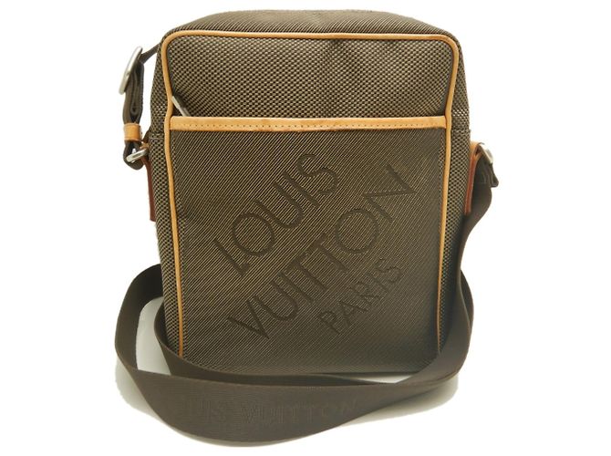 Borsa a tracolla Louis Vuitton Damier Geant Citadin NM Marrone - vista 2