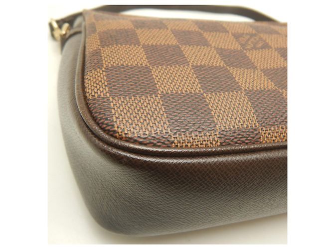 Pouch Louis Vuitton Damier N51982 in Brown Ebene Marrone Damier ebene - vista 12